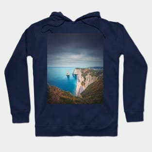 rock Aiguille of Etretat Hoodie